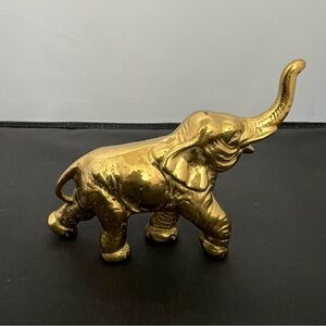 Vintage Riverside Brass Elephant Figurine made in Canada